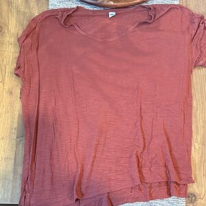 Old Navy Women's Short Sleeve Top - Burnt Orange